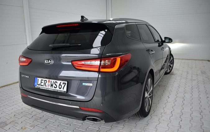 Kia Optima cena 63900 przebieg: 115000, rok produkcji 2016 z Poznań małe 781